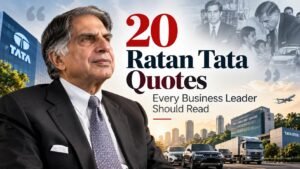 20 Ratan Tata Quotes Every Business Leader Should Read