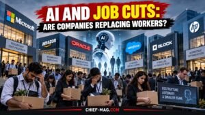 AI Is Booming. Jobs Are Disappearing. Are Companies Replacing People or Rewriting the Rules of Work?
