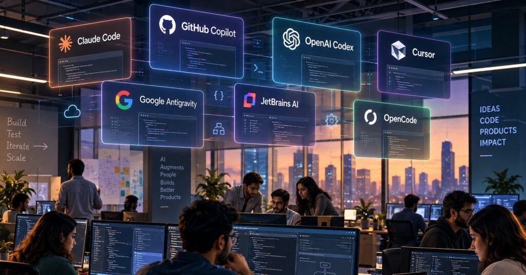 Holographic AI Startup Workspace